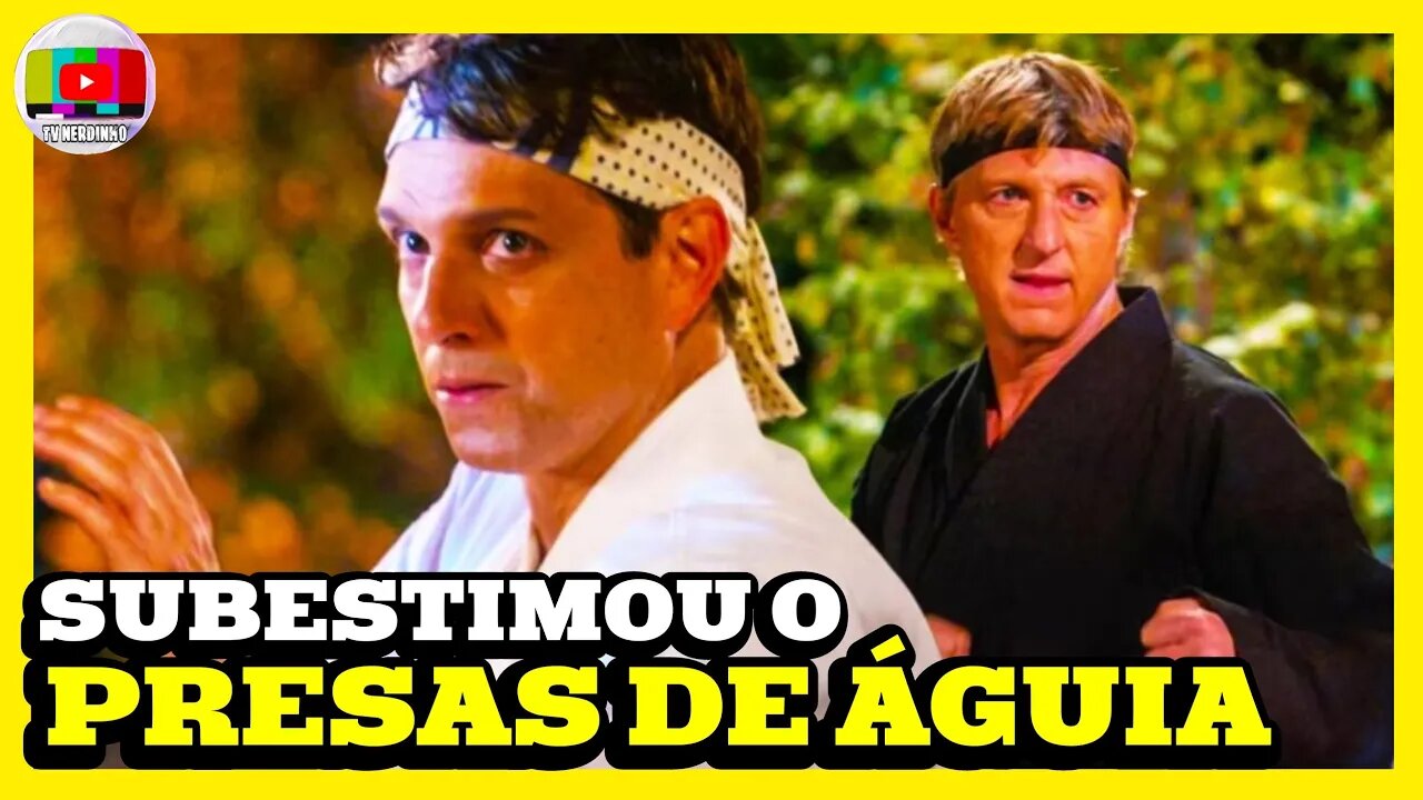 DANIEL LARUSSO ERROU AO SUBESTIMAR JOHNNY LAWRENCE E O PRESAS DE ÁGUIA NA 4ª TEMPORADA DE COBRA KAI