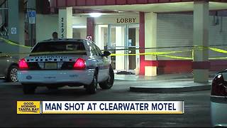 Man seriously injured in shooting at Clearwater motel