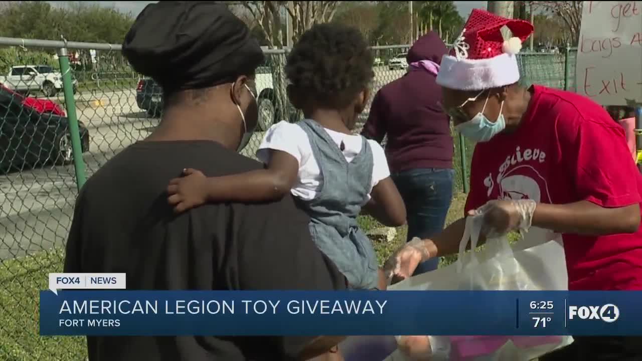 American Legion Toy Giveaway
