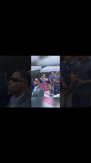 Kamala Harris Shufflin For The Ninjas!