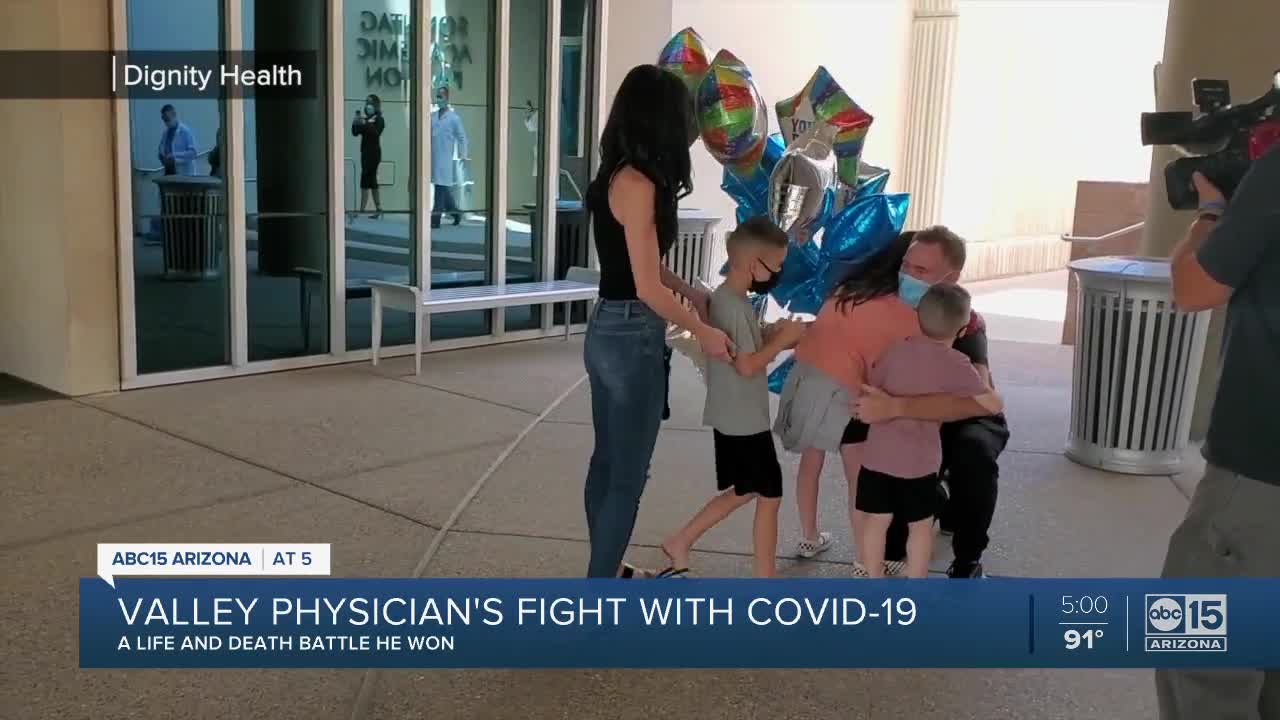 Valley physician overcomes fight with COVID-19