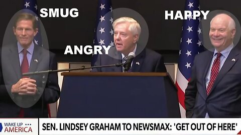 Lindsey Graham defends Rashida Tlaib's FREE SPEECH while in Israel - Oct. 23, 2023