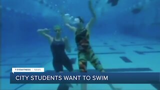 Buffalo high school student is fighting for a swim season