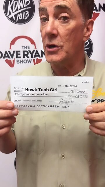 We are offering $20,000 for the Hawk Tuah Girl to work on the show for one week.