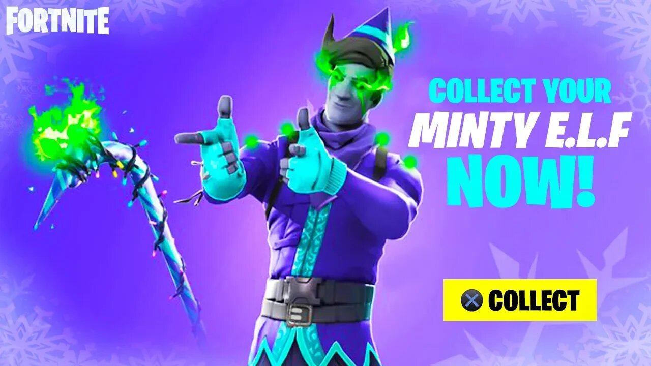How To Unlock The "MINTY ELF" In Fortnite Chapter 2 RIGHT NOW!...