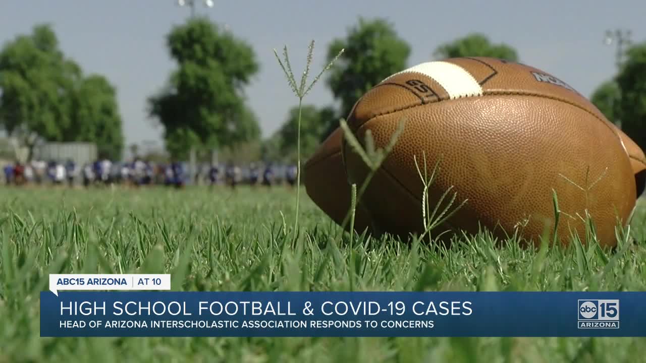 High school football teams audible to try and keep COVID out of the huddle