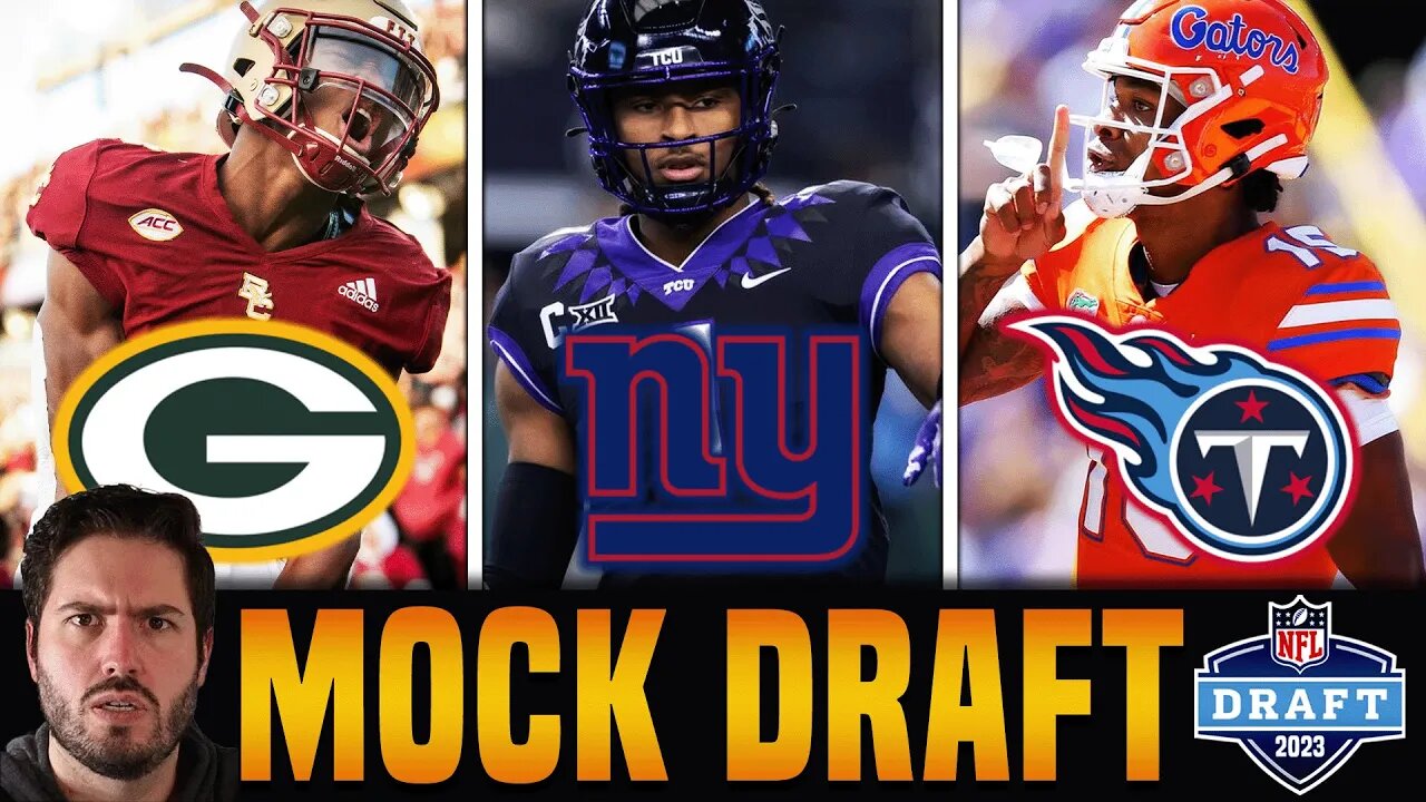2023 NFL Mock Draft w/@ThatFranchiseGuy | TITANS TRADE UP FOR ANTHONY RICHARDSON