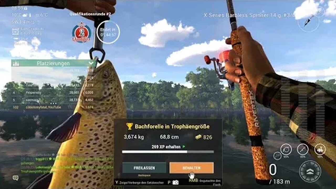 Fishing Planet Folge 658 Zweite Quali beim Independence Trout Open