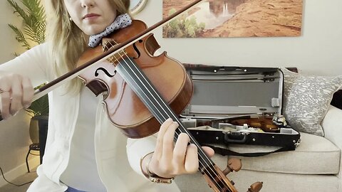 C Melodic Minor Scale VIOLA Tutorial