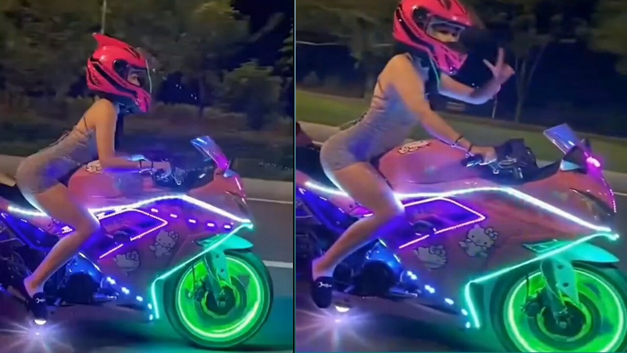 Bike girl | super bike | amazing video