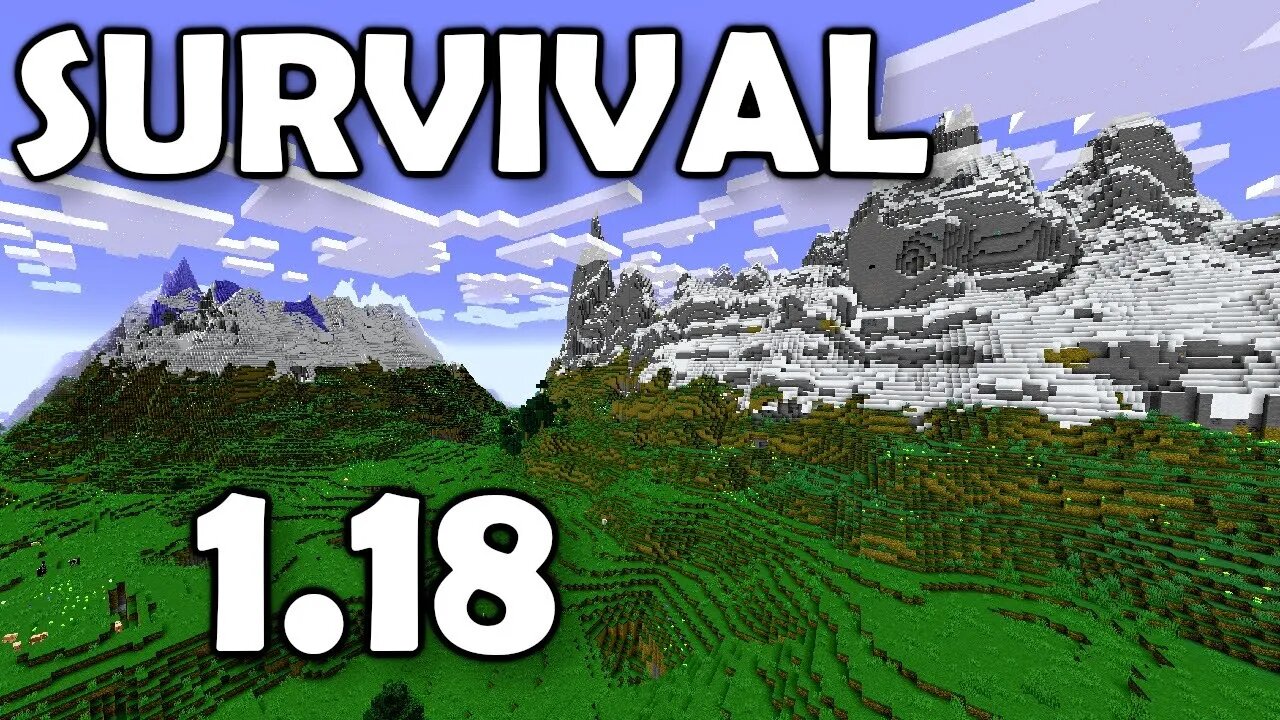 Minecraft 1.18 Survival Series - Part 1