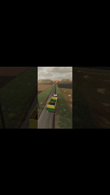 Baling And Harvesting In Canada FS22 #shorts