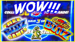 WILD RIDE BONUS BONUS BIG WIN!!! Quick Hits Blitz Slot LIVESTREAM HIGHLIGHT