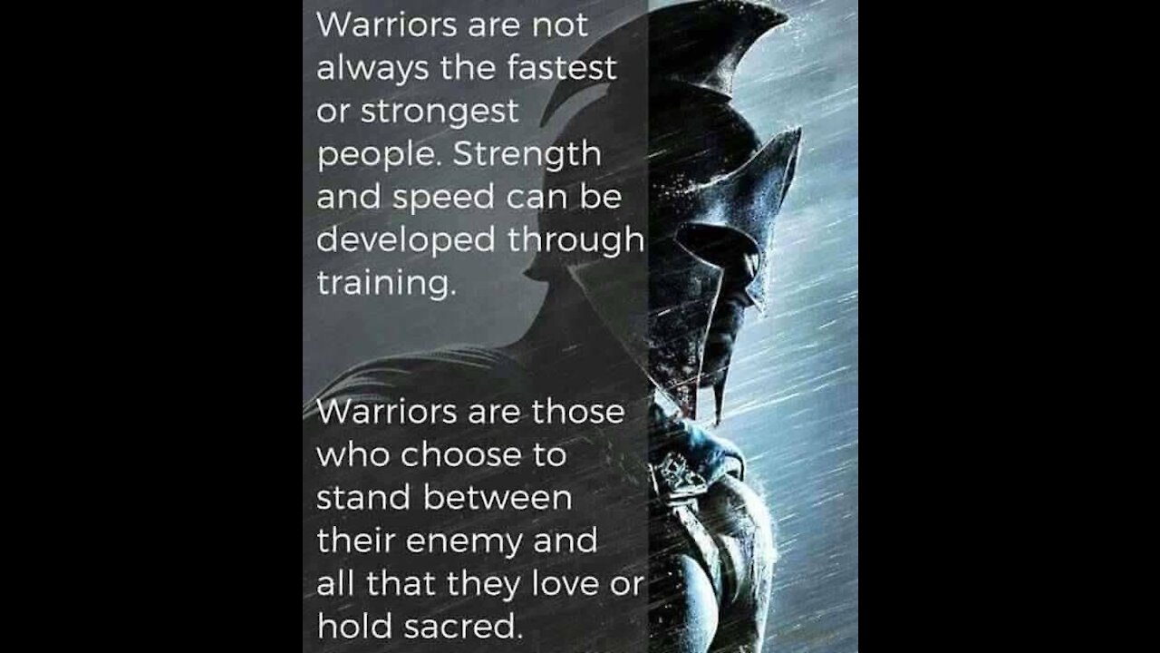 What Warriors Are Made Of...