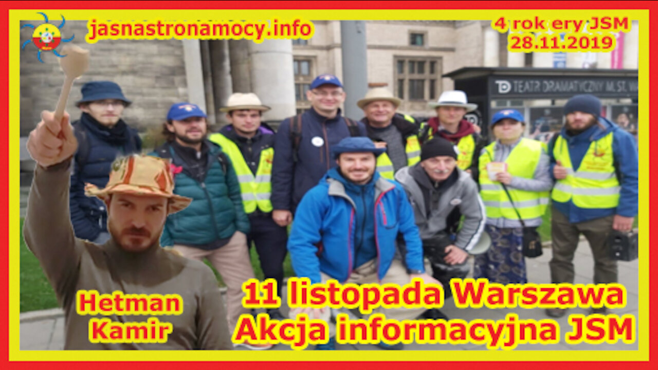 11 listopada Warszawa📣 Akcja informacyjna JSM‼