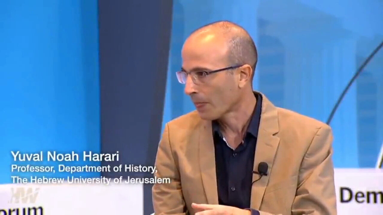 WEFs Yuval Noah Harari - Free will is over