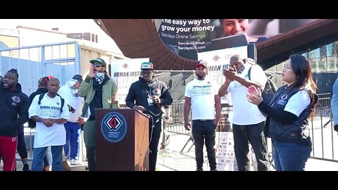 The #humanjusticemarch 2022 10/10/2022 Barclay's Center @crystalrhudson @Elite_Learners