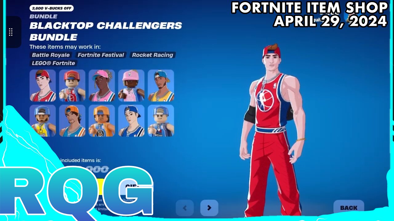 “NEW” ANIME BASKETBALL SKINS ARE HERE! FORTNITE ITEM SHOP (April 29, 2024)