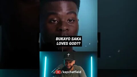 Bukayo Saka loves the Bible? 🤯 #jesus #bible #god #spirituality #holyspirit #christianity