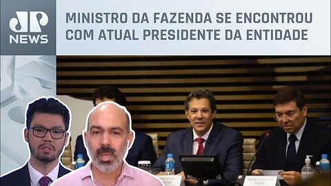 Schelp e Kobayashi analisam evento da Fiesp com Haddad