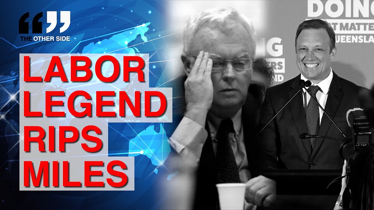 “That was CR@P!” - Labor legend SLAMS Labor Premier Miles’ Election Night Speech