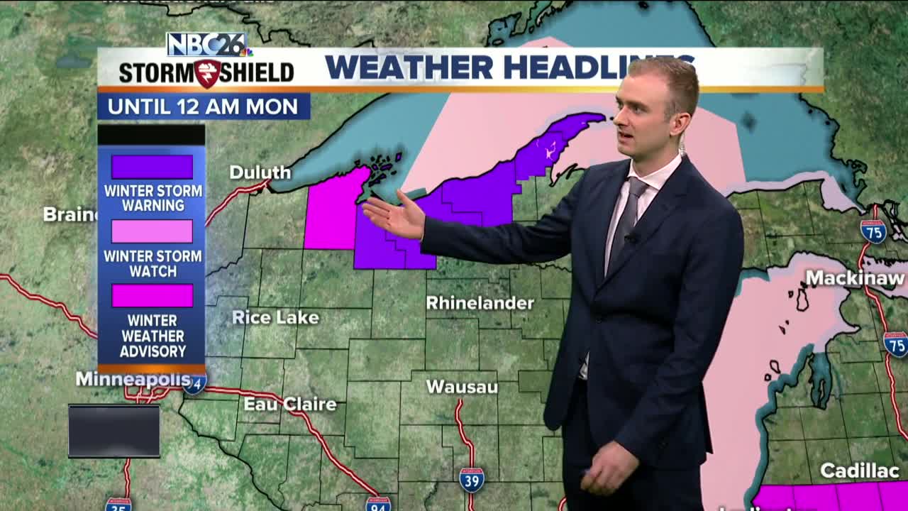 Gino Recchia NBC26 Storm Shield Weather Forecast