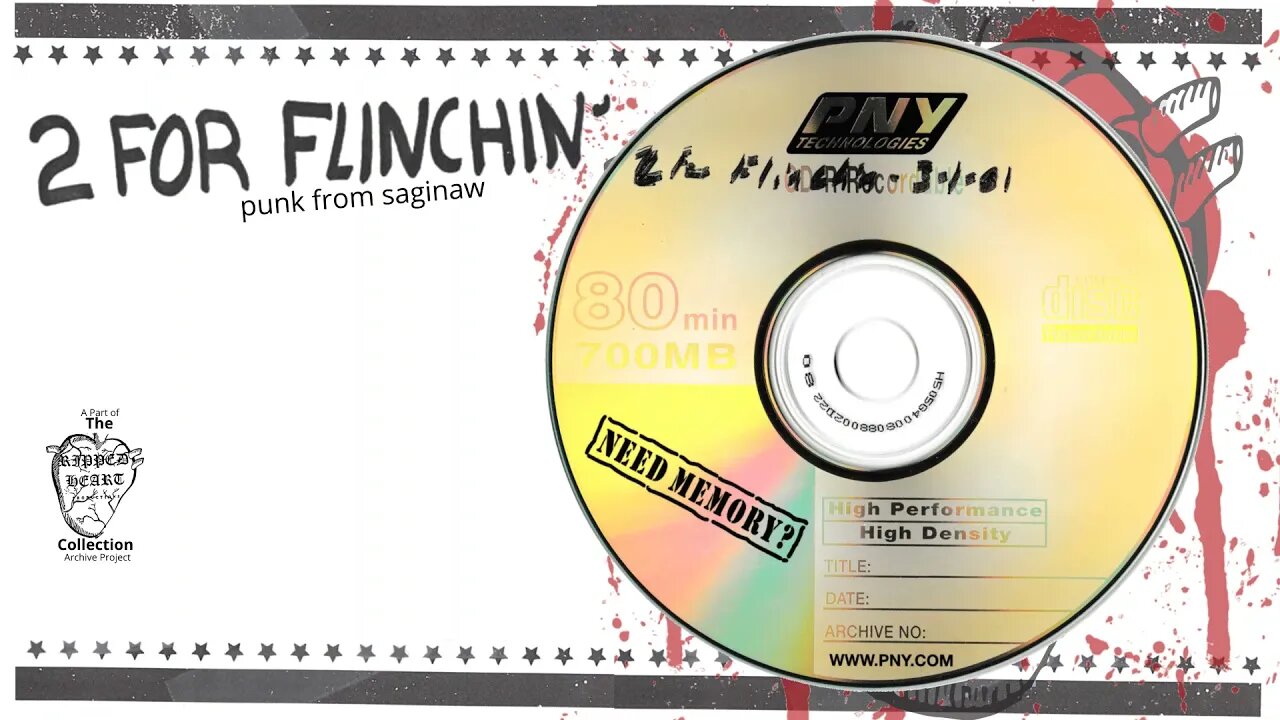 2 for Flinchin' 💿 Demo CD.