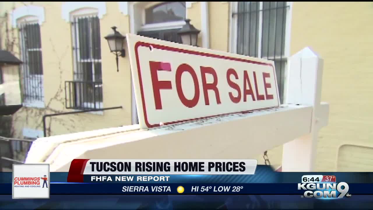 Rising Tucson home prices due to affordability of market