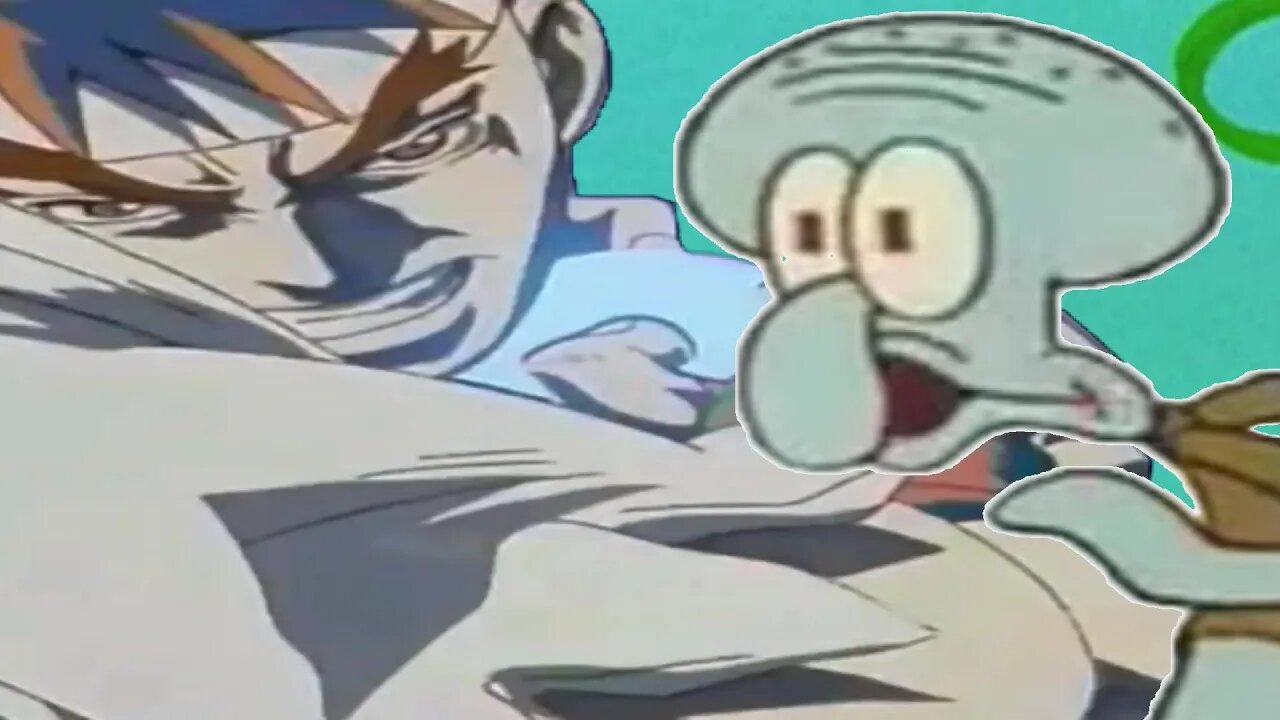 Squidward vs Ryu