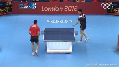 39 @@ Playback of the men's team final China 3 1 South Korea