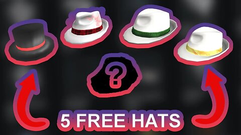 HOW TO GET 5 ULTRA RARE HATS ON ROBLOX!