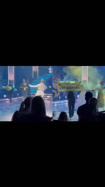 Climate Activist Disrupts Primetime Show in Sweden. It Doesn't End Well.
