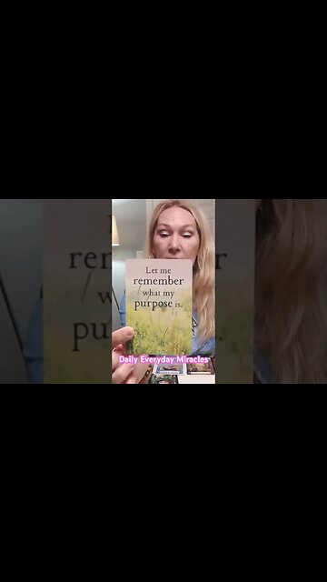 Daily Everyday Miracles #acim #everydaymiracles #acourseinmiracles