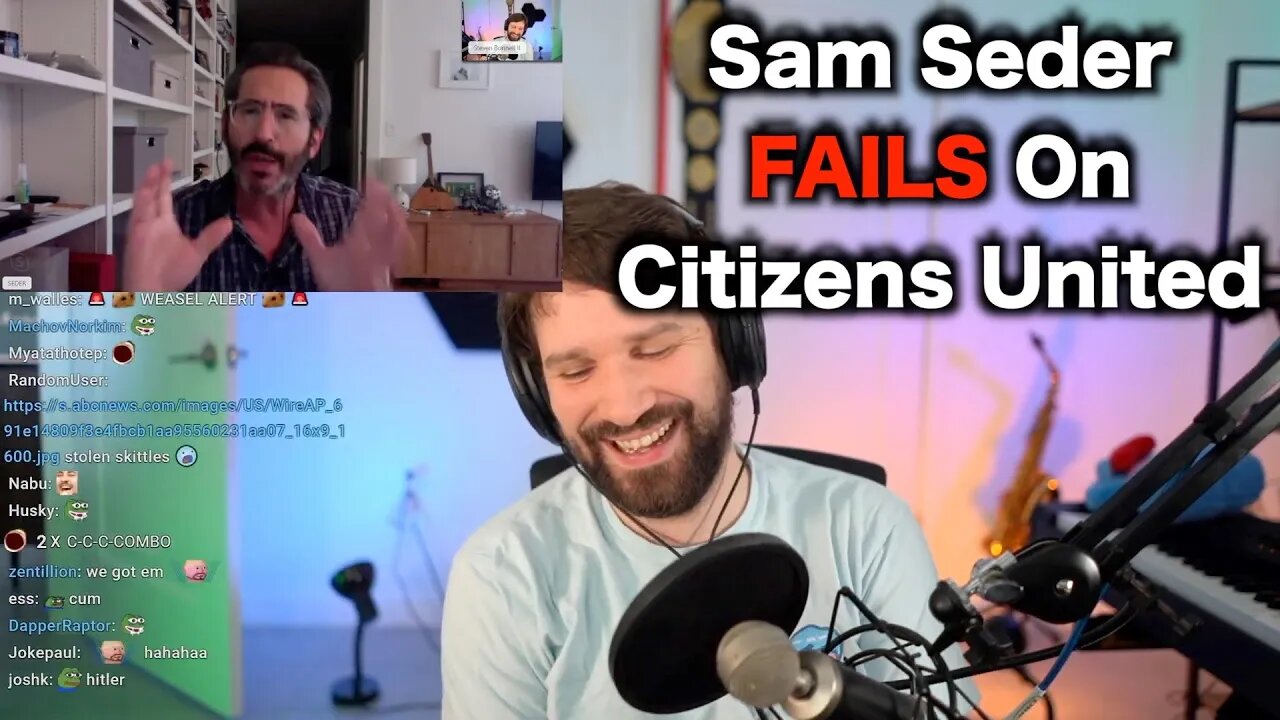 Destiny CRUSHES Sam Seder On Citizens United