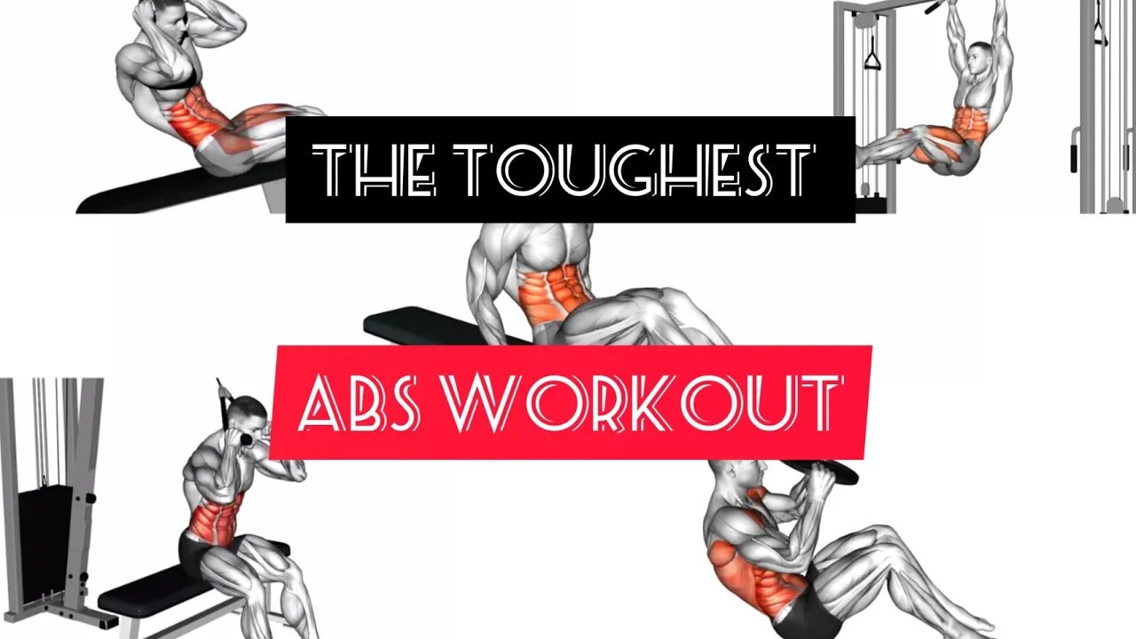 The toughest abs workout(gym)