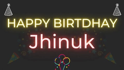 Happy Birthday to Jhinuk - Birthday Wish From Birthday Bash