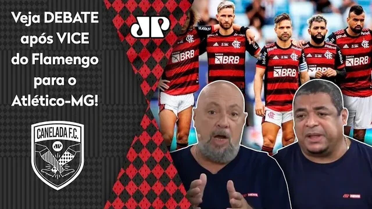 "O Flamengo PERDEU 4 CHANCES nos PÊNALTIS! A VERDADE é que..." Veja DEBATE após VICE pro Atlético-MG