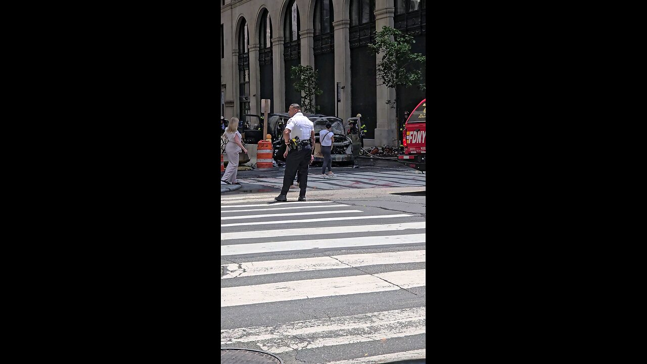 Van Destroyed by Fire 🔥