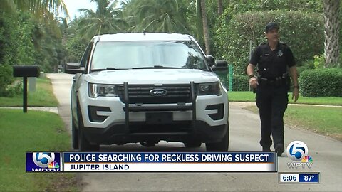 Police search for suspect at large on Jupiter Island