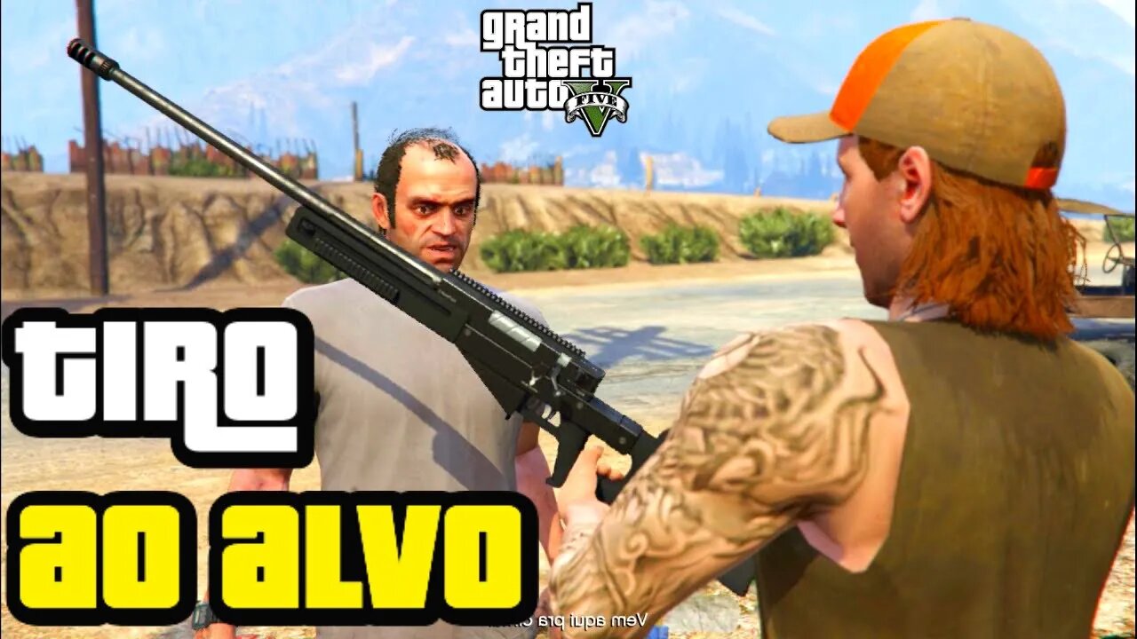 GTA V HISTÓRIA - MISSÕES SECUNDÁRIAS: TIRO AO ALVO
