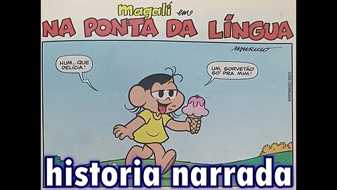 Magali em-Na ponta da língua | Gibis do Rapha