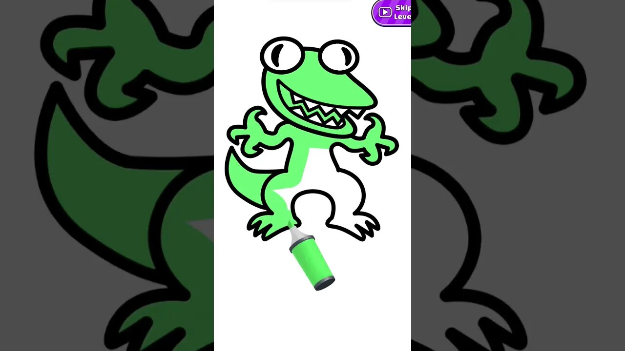 Coloring Master ASRM Gameplay 😤👿👻🌟 #shorts #gamesios #gamesandroid #gaming #walkthrough