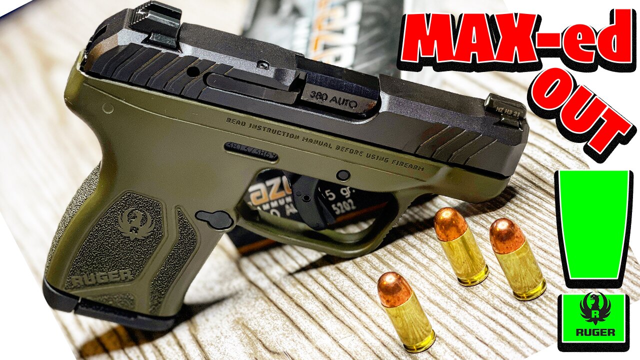 🧪 Testing 3 trigger pulls HIGH cap Ruger LCP Max .380 Auto | Peerless Pocket Pistol extra PEP! 🌶