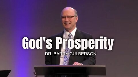 God's Prosperity