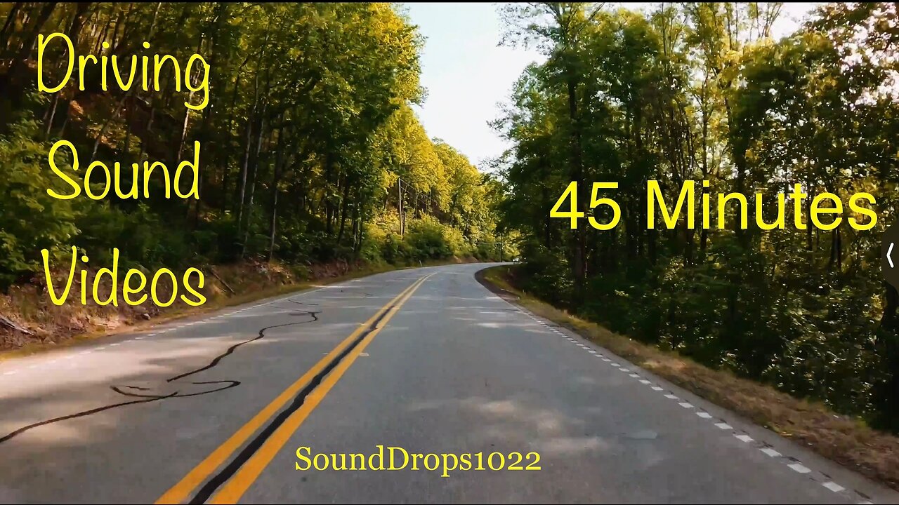 45 Minutes of Highway Drive Sounds