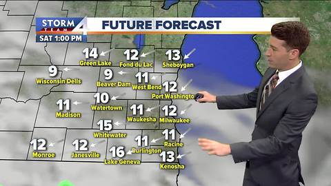 Meteorologist Josh Wurster's Forecaset