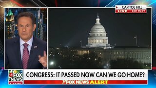 Kilmeade: Congress Passed The Bill To Go Home