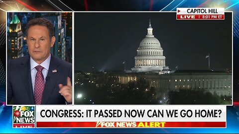 Kilmeade: Congress Passed The Bill To Go Home