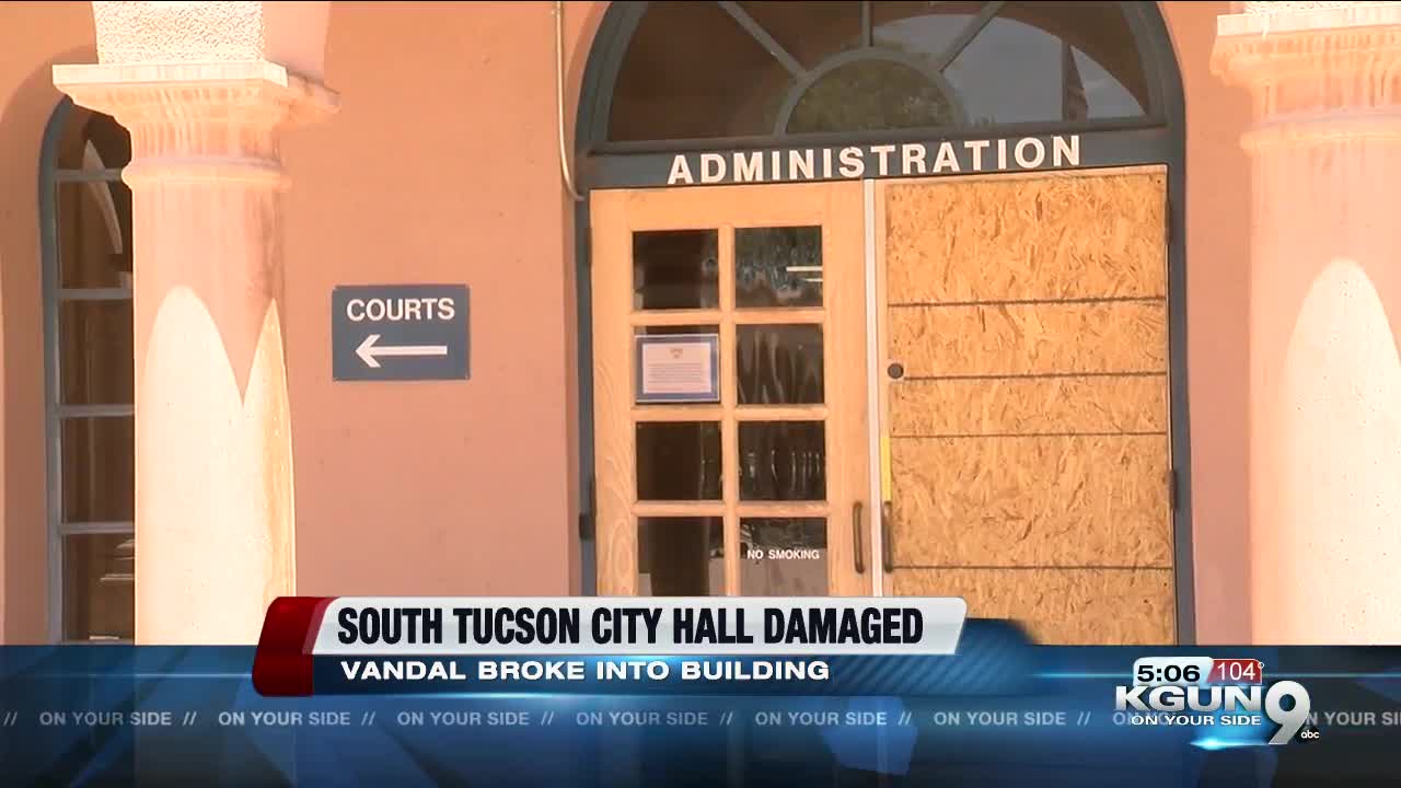 Man breaks into South Tucson City Hall, steals wine, leaves prescription bottle