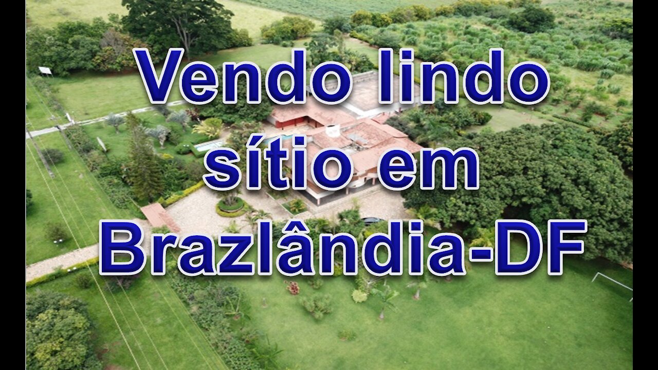 Sítio à venda- 61 mil m2- Brazlândia-DF